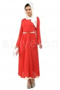 Hijab Kleid Koralle T1731