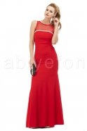 Langes Abendkleid Rot C6051
