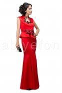 Langes Abendkleid Rot O6809