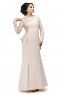 Hijab Kleid Weiß S3616