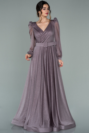 Lavendel Abendkleid Lang ABU2111