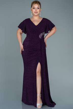 Abendkleider in Großen Größen Lang Violette ABU2648