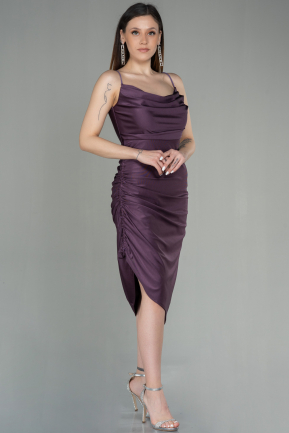 Lavendel Abendkleid Midi ABK1655