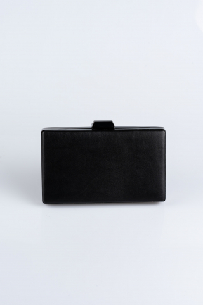 Schwarz Abendtaschen Leder SH801