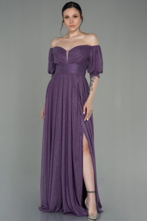 Abendkleid Lang Lavendel ABU2983