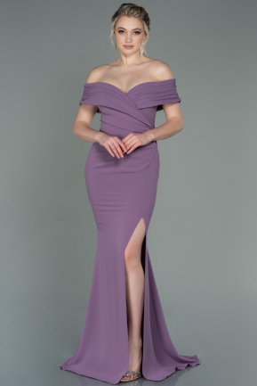 Abendkleid Lang Lavendel ABU3156