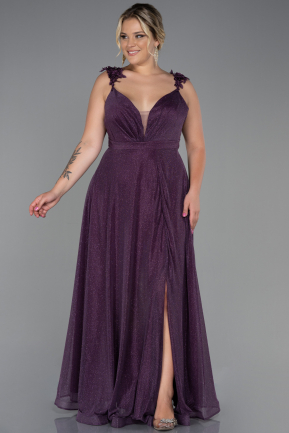 Abendkleider in Großen Größen Lang Violette ABU3174