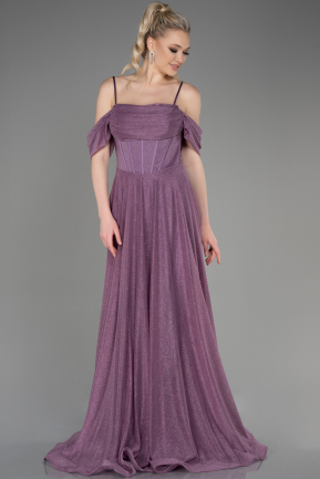 Abendkleid Lang Lavendel ABU3767