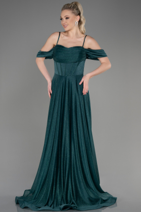 Long Emerald Green Evening Dress ABU3767