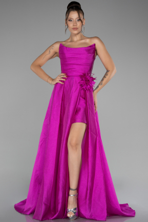 Violett Abendkleid Lang ABU3793