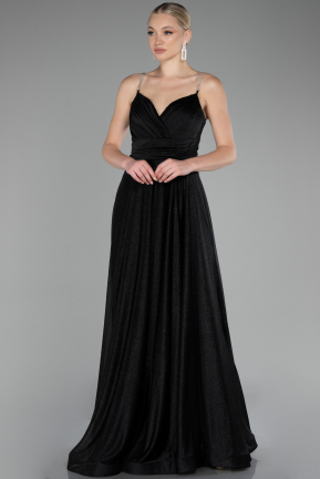 Abendkleid Lang Schwarz ABU4183