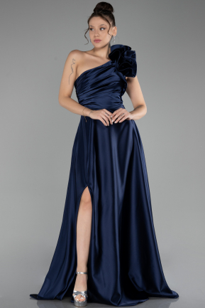 Abendkleid Satin Lang ABU4189