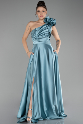 Abendkleid Satin Lang ABU4189