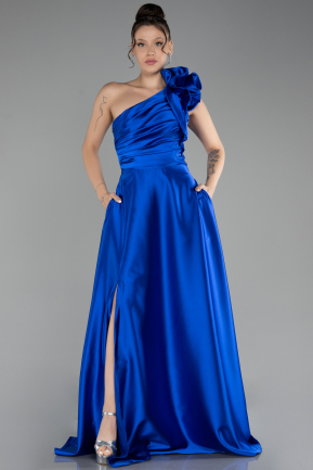 Abendkleid Satin Lang ABU4189