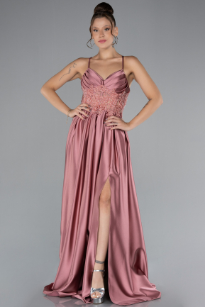 Abendkleid Satin Lang ABU4133