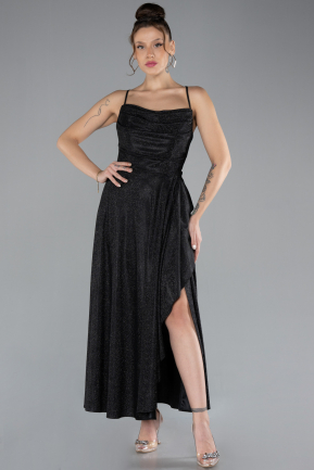 Partykleid Midi Schwarz ABK2170