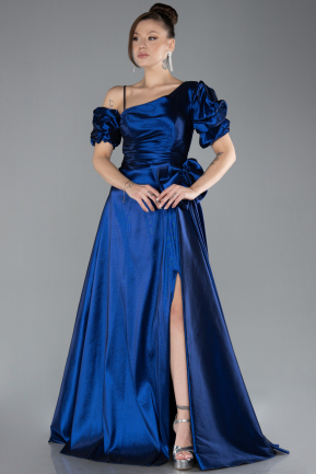 Abendkleid Lang Marineblau ABU4502