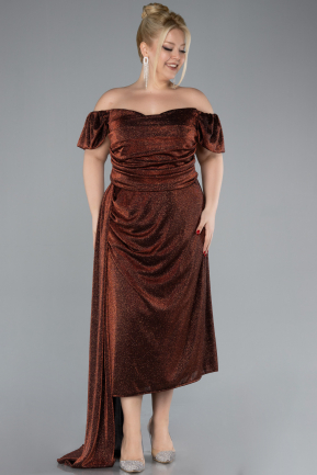 Abendkleid in Übergröße Midi ABK2181