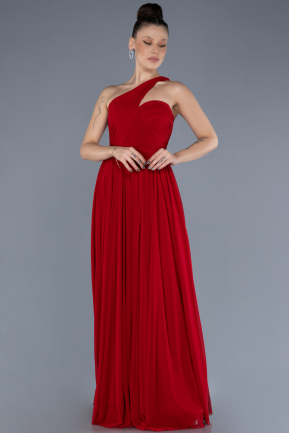 Abschlusskleid Lang Rot ABU3399