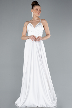 Abschlusskleid Satin Lang ABU3610