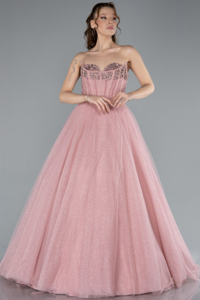 Abendkleid Lang Puder ABU4689