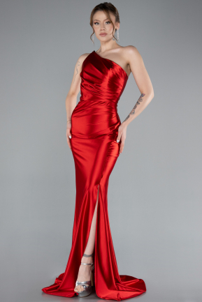 Abschlusskleid Lang Rot ABU5022