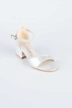 Kinderschuhe Kristall Silber SE786