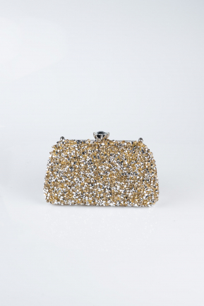 Abendtasche Gold SH849