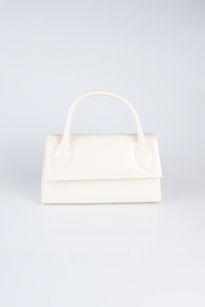 Abendtasche Lackleder Hautfarben KC163