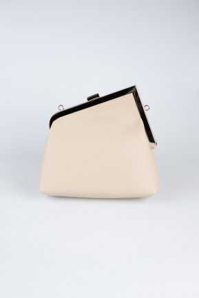 Abendtaschen Leder Nerzbraun KC475