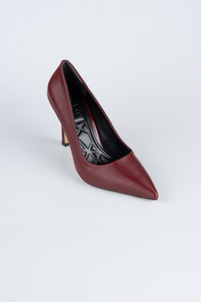 Stiletto Lackleder Weinrot AB1133