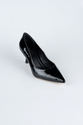 Stiletto Lackleder Schwarz AB1135