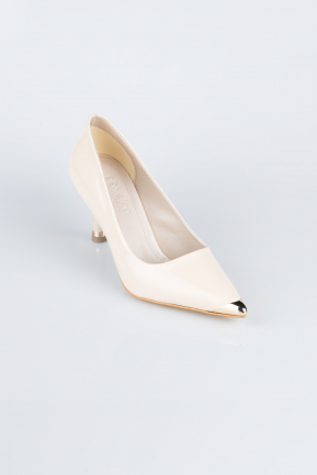Stiletto Lackleder Hautfarben AB1137