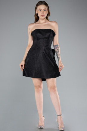 Partykleid Mini Schwarz ABK2354
