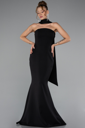 Abendkleid Lang Schwarz ABU5097