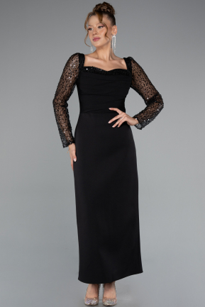Partykleid Midi Schwarz ABK2387