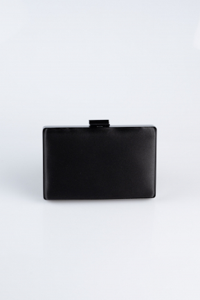 Abendtaschen Satin Schwarz V275