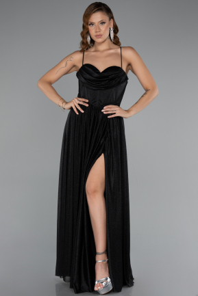 Abschlusskleid Lang Schwarz ABU5175