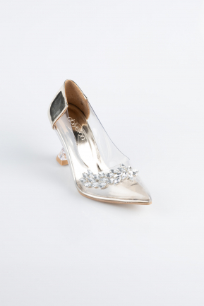 Stiletto Lackleder Gold ABR1055