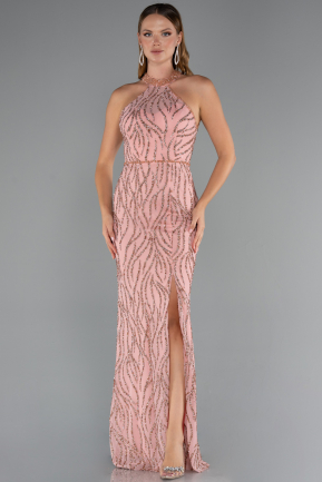 Abendkleid Lang Puder ABU5213