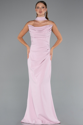 Abschlusskleid Lang Puder ABU5216