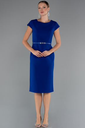Partykleid Midi Sächsischblau ABK2428