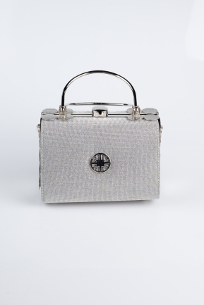 Abendtasche Platin KC170