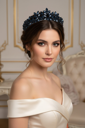 Haaraccessoires Marineblau UK984