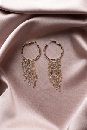 Gold-Altrosa Ohrschmuck UK555