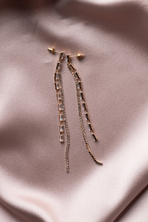 Ohrschmuck Gold-Altrosa UK934
