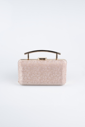 Abendtasche Gemustert Rosa SH857