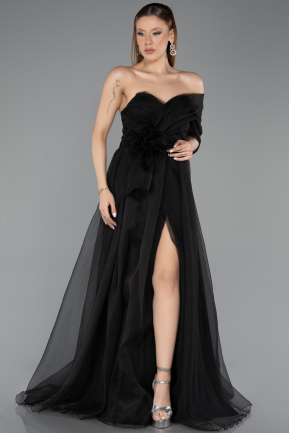 Abendkleid Lang Schwarz ABU5528