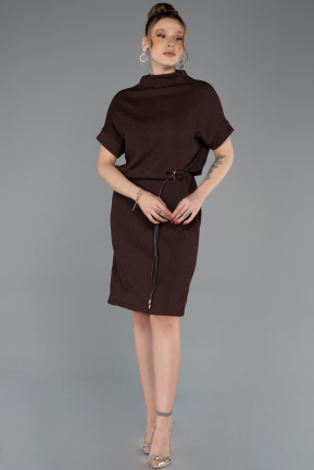 Partykleid Midi Braun ABK2494