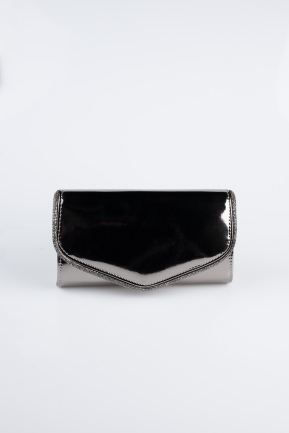Abendtasche Gespiegelt Platin KC118